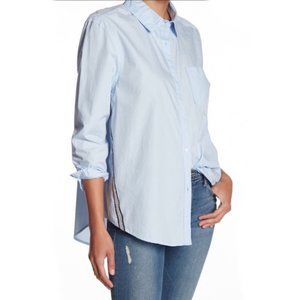 ABOUND SEQUIN SIDE BUTTON DOWN SHIRT SIZE MEDIUM